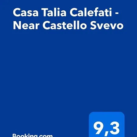 Appartamento Casa Talia Calefati *